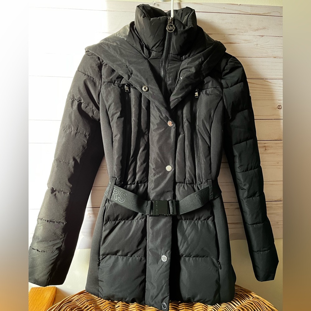 Michael Kors Black puffy jacket size XS